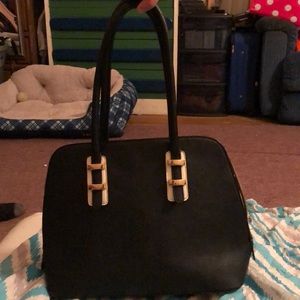 Black Brandless Handbag